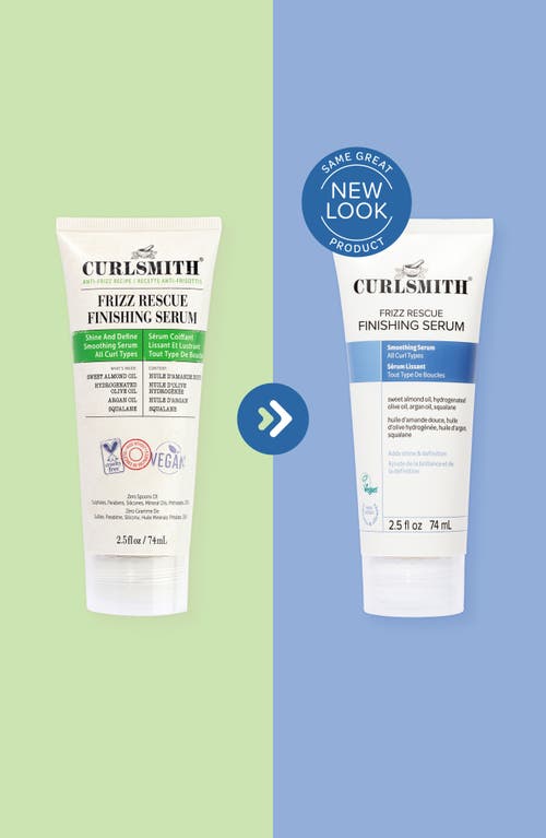 Curlsmith Frizz Rescue Finishing Serum In Transparent