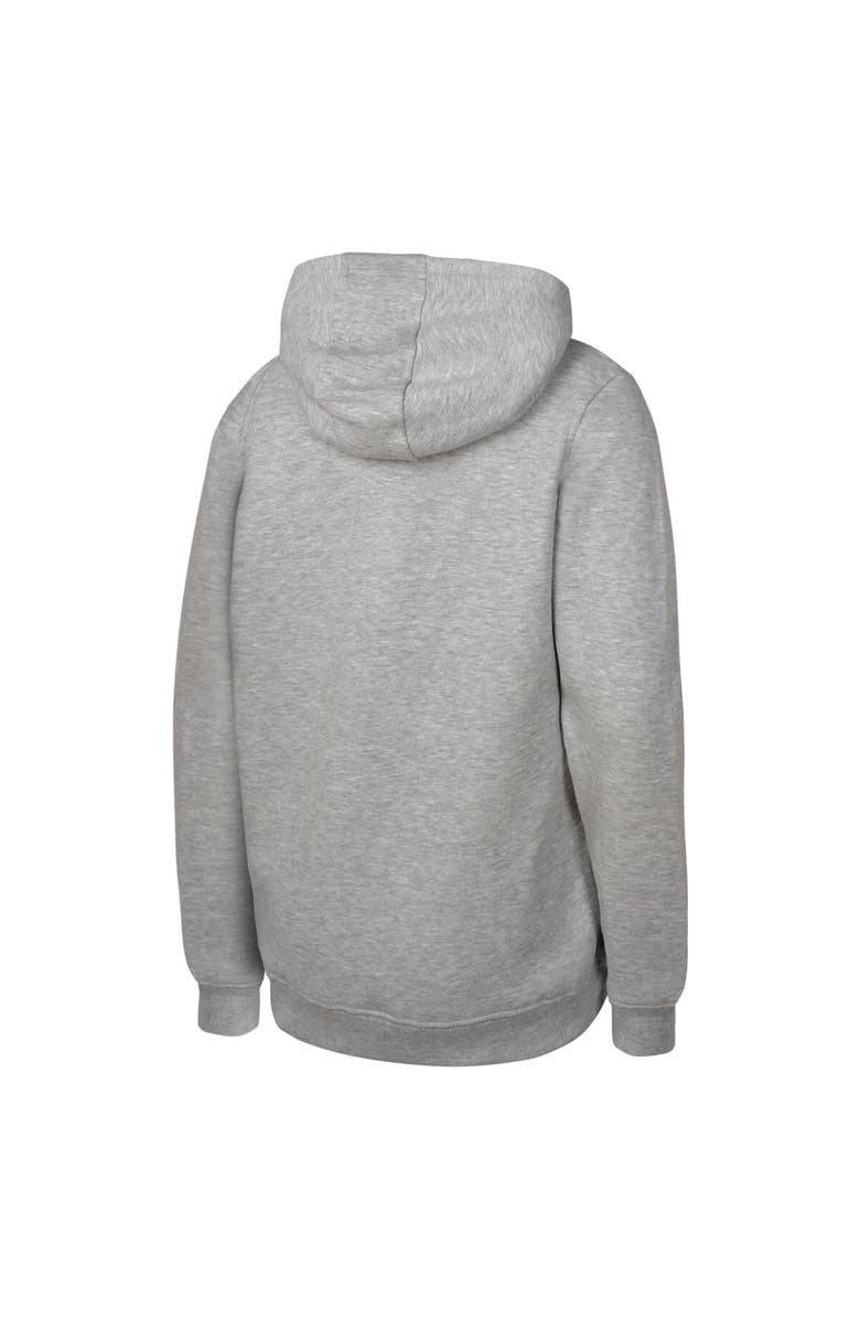 FANATICS Youth Fanatics Heather Gray Florida Panthers 2025 Stanley Cup Champions Locker Room Pullover Hoodie, Alternate, color, 