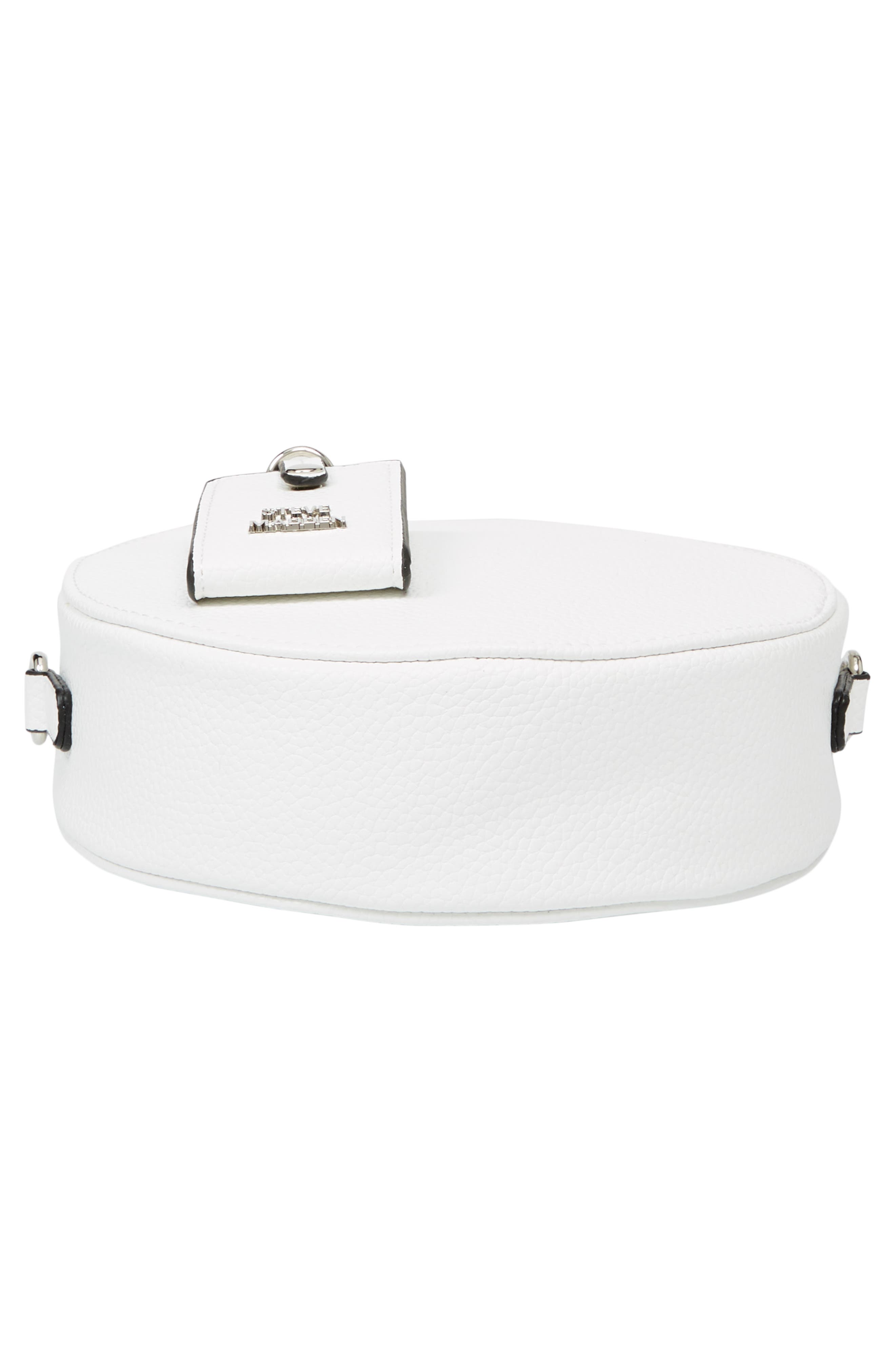 Steve Madden Pebbled Faux Leather Canteen Bag, Alternate, color, 