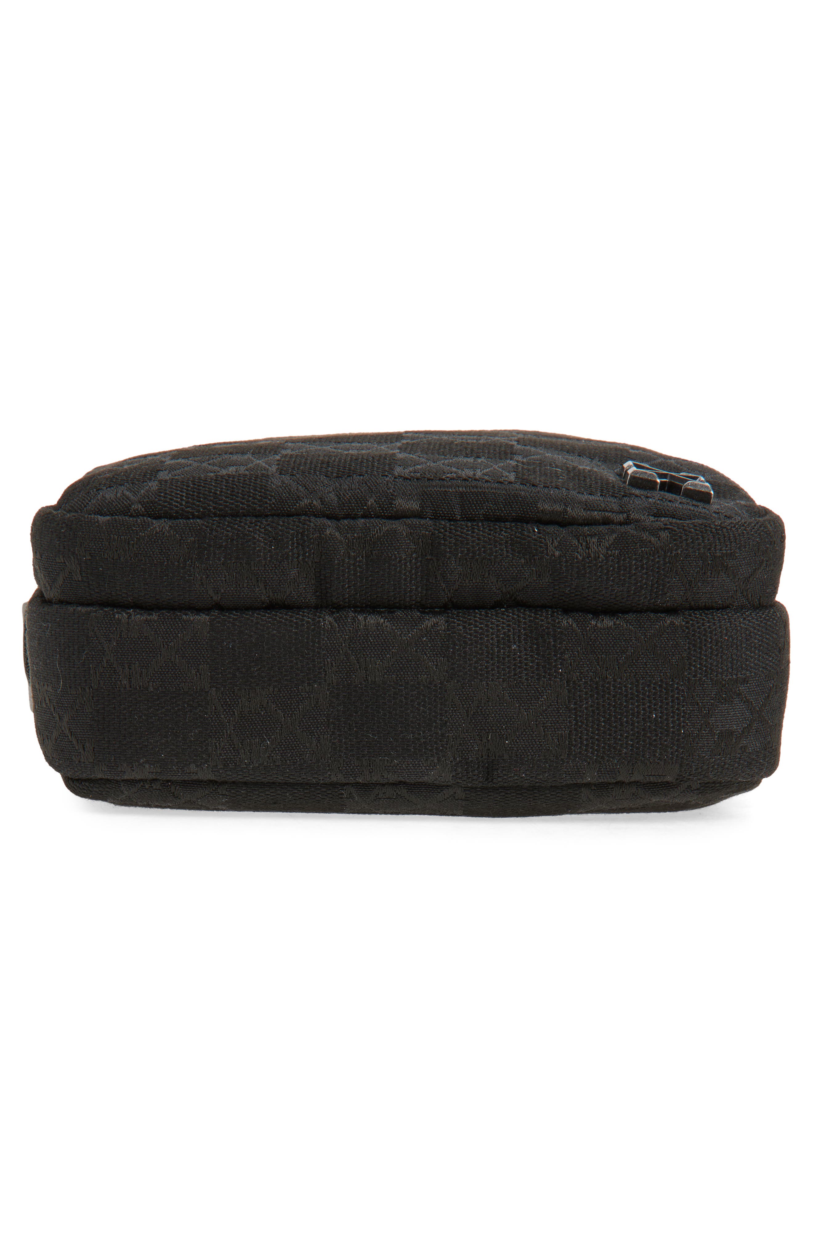 Off-White North/South Flight Multi Pocket Crossbody Bag, Alternate, color, Black