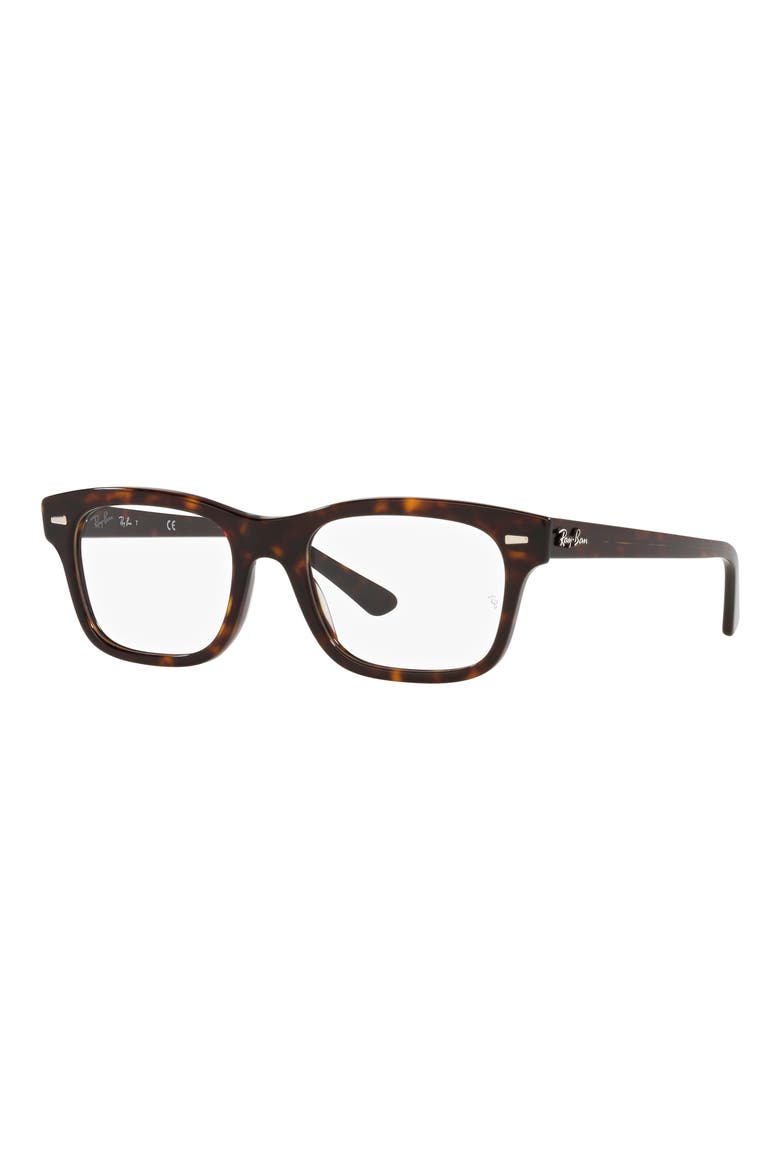 52mm Square Optical Glasses, Alternate, color, HAVANA