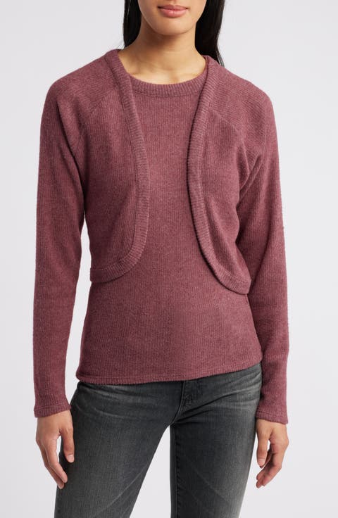 Rib Tank & Shrug Set