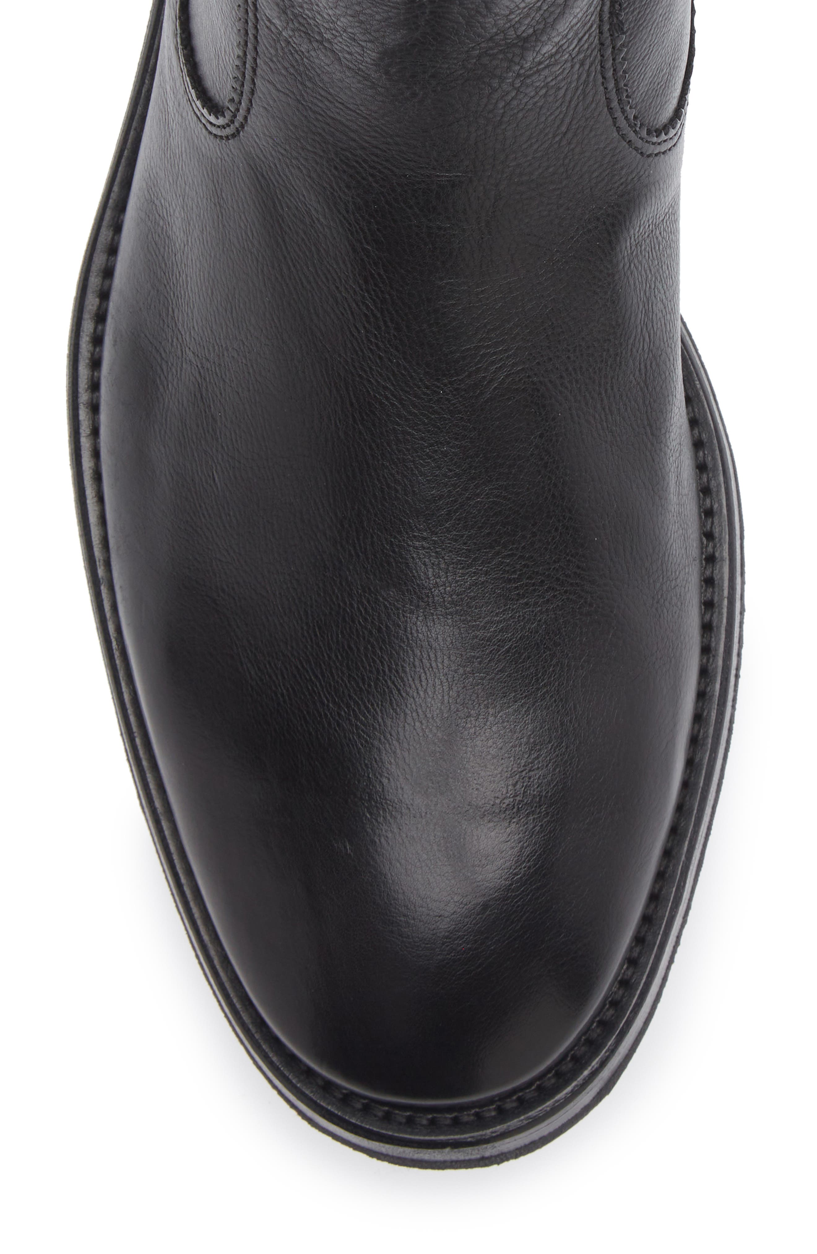 John Varvatos Freeman Zip Boot, Alternate, color, Black