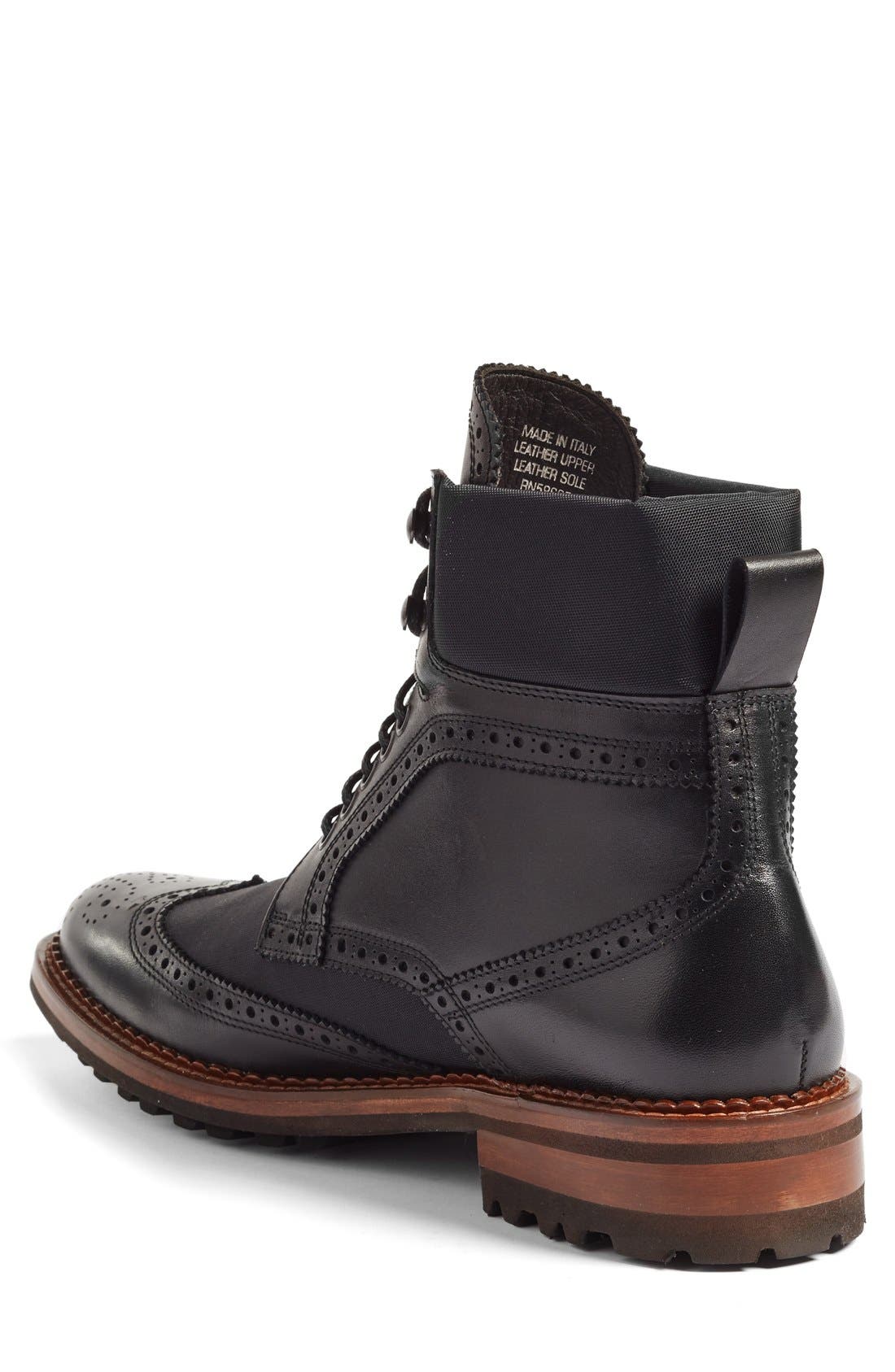 Monte Rosso Santo Wingtip Boot, Alternate, color, 