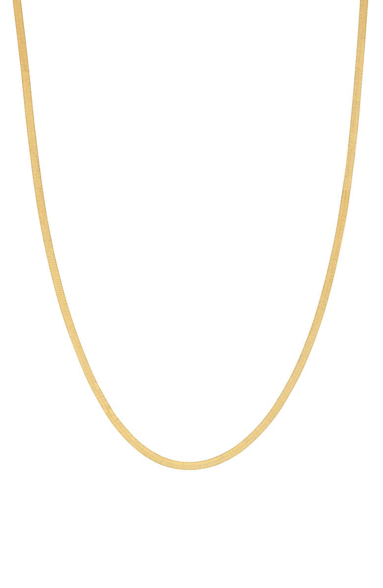 FZN 10K Yellow Gold Snake Chain Necklace, Main, color, Yellow