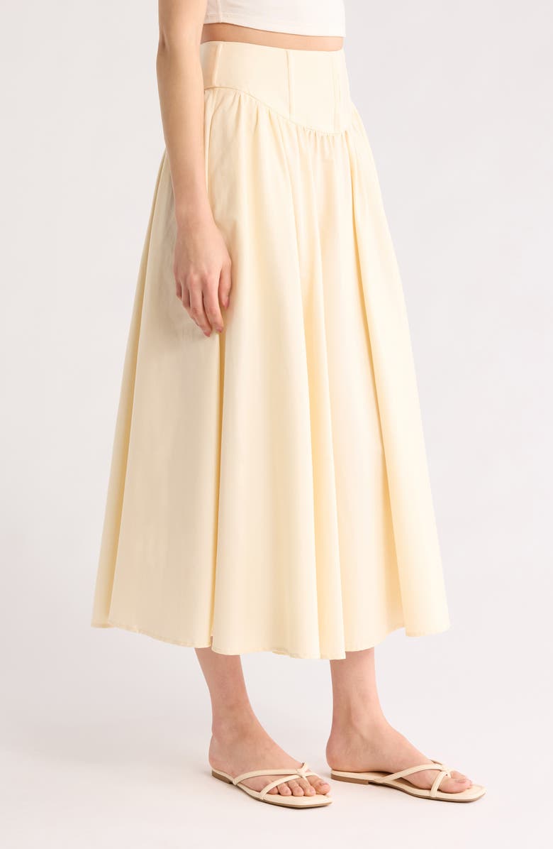 Reformation Polina Cotton Maxi Skirt, Alternate, color,