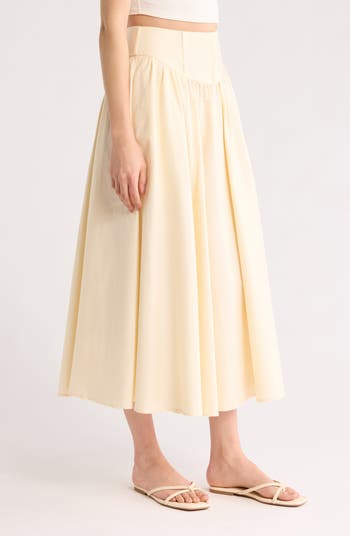 Polina Cotton Maxi Skirt