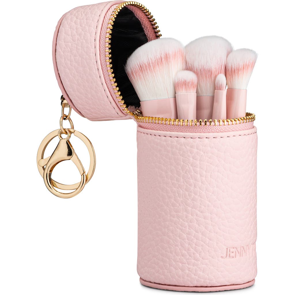 Jenny Patinkin Charmed, I'm Sure Mini Makeup Brush Set In Pink