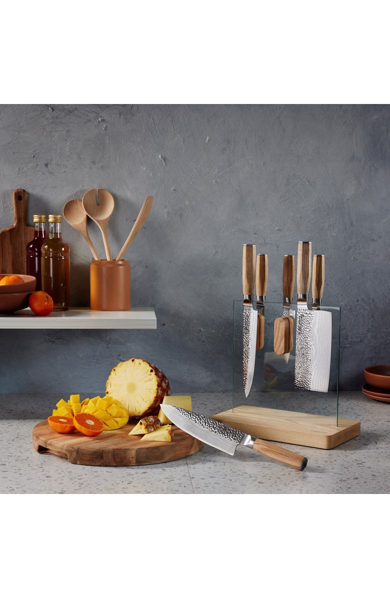 Cuisine::pro<sup>®</sup> Damashiro EMPEROR<sup>®</sup> Hikari Ash 7-Piece knife block, Alternate, color, 