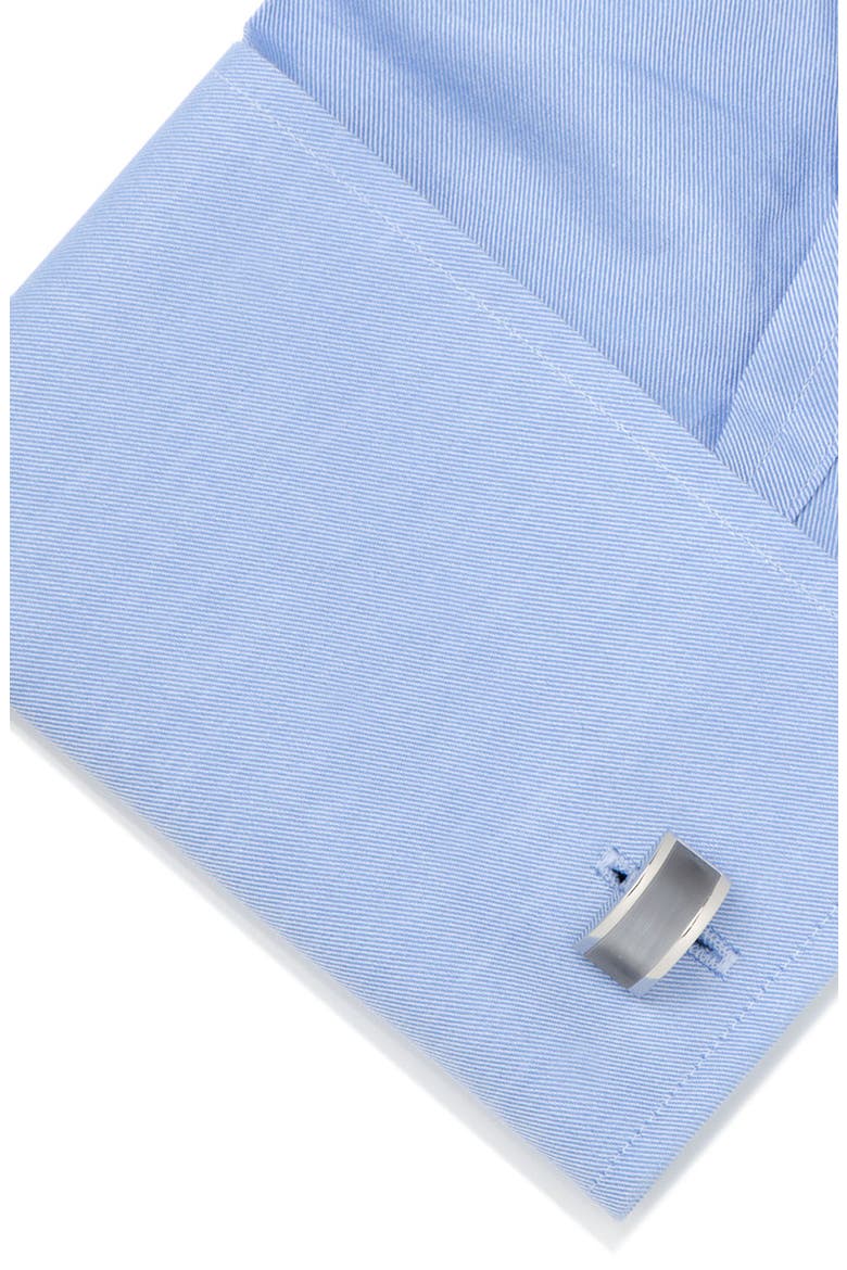 Cat's Eye Cuff Links, Alternate, color, BLACK