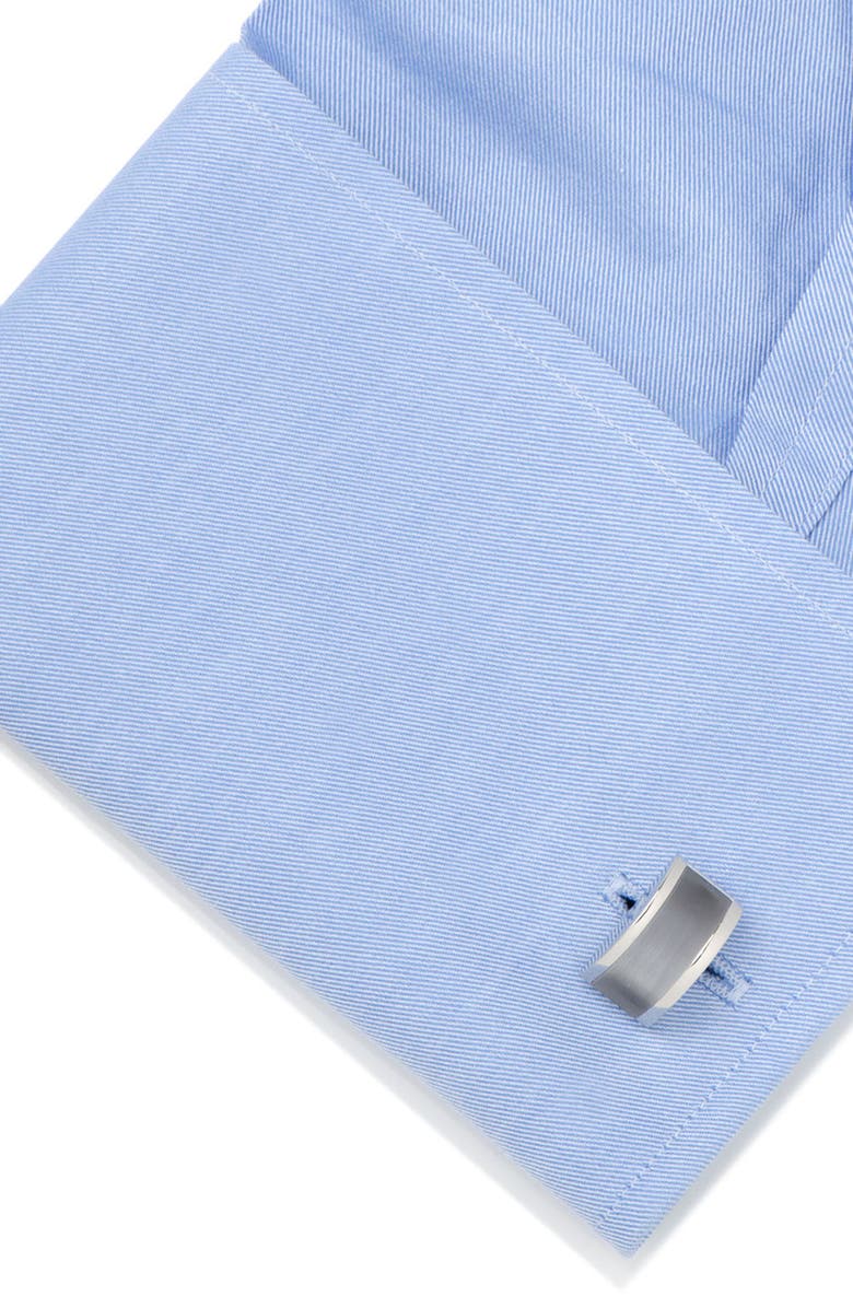 Cufflinks, Inc. Cat's Eye Cuff Links, Alternate, color, Black