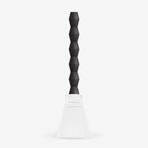 Ozaiz Zai Geometric Pillar Candle In Transparent