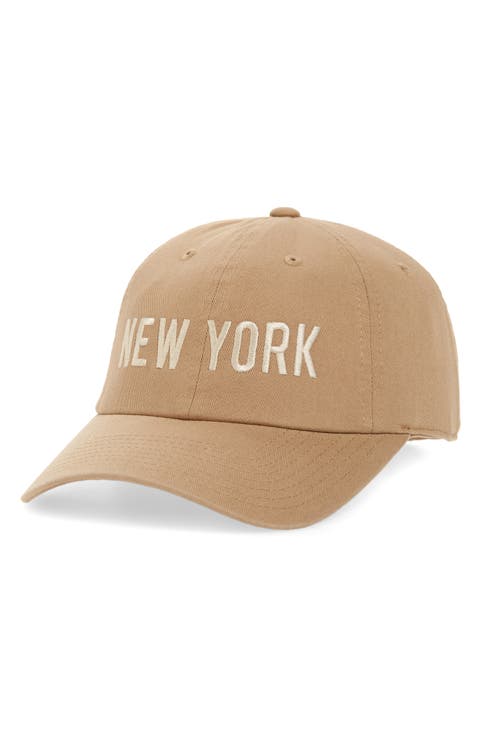 New York Cotton Baseball Cap