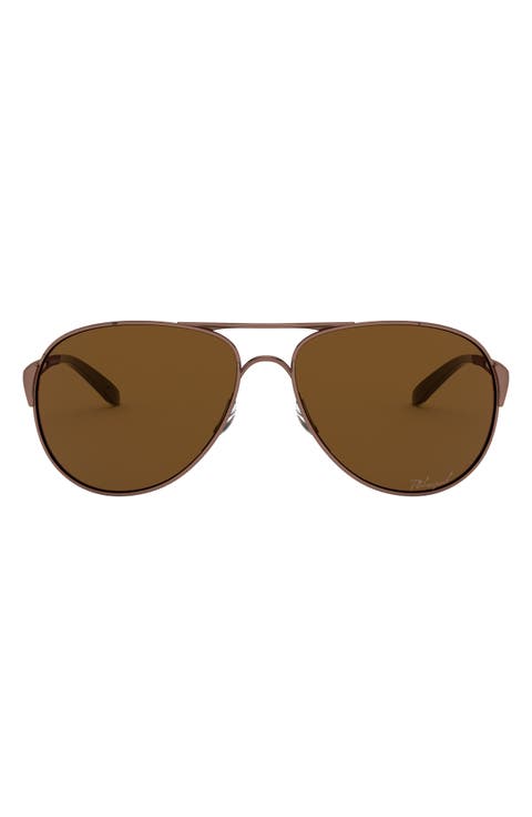60mm Aviator Sunglasses