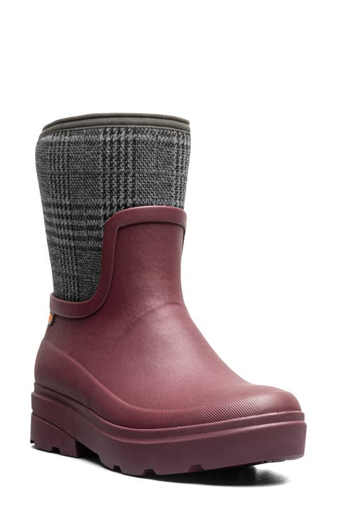 Hazel Mid Zip Rain Boot