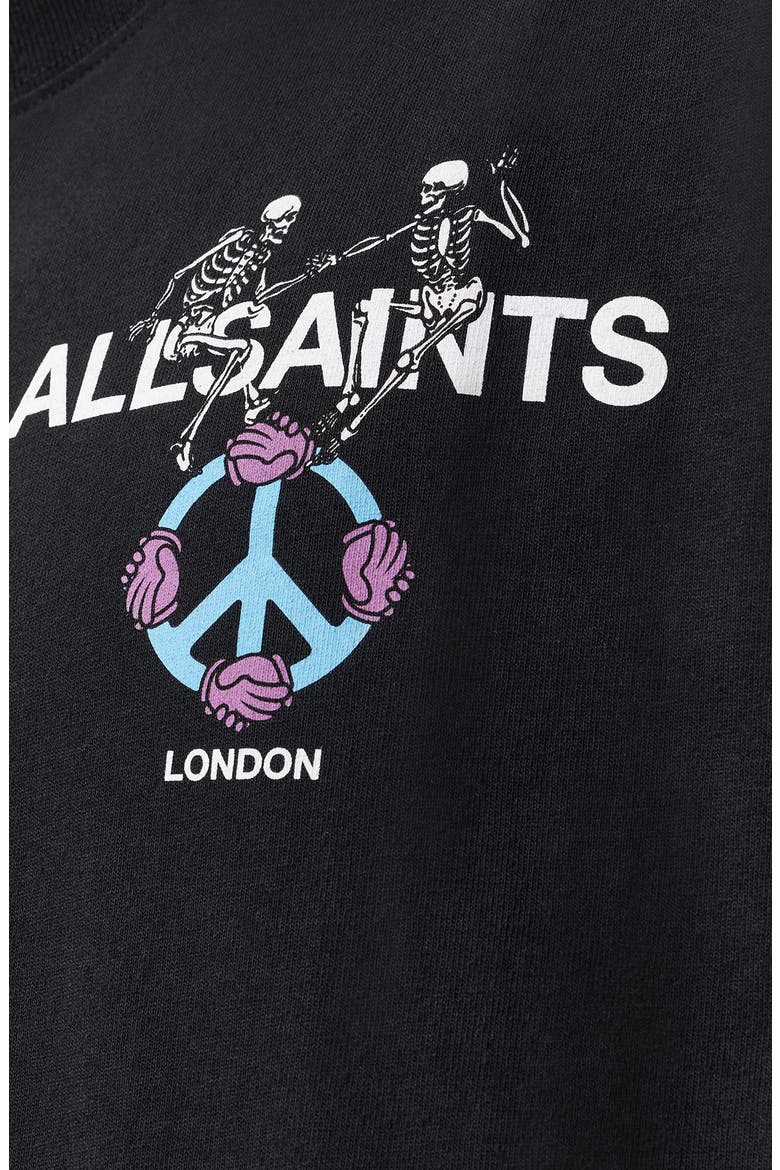 Reincarnate Cotton Graphic T-shirt, Alternate, color, WASHED BLACK