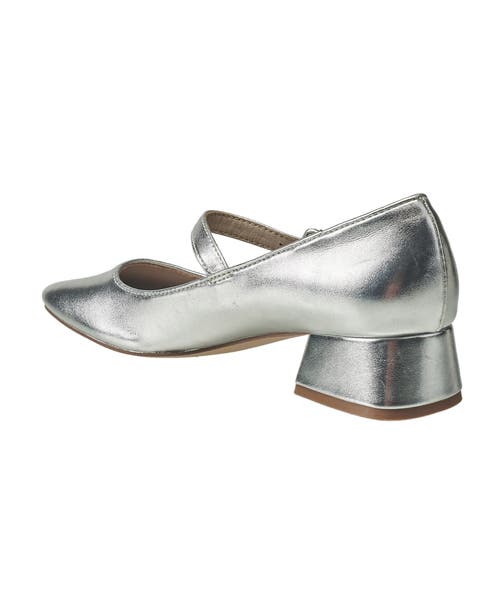 French Connection Bette Heel In Silver