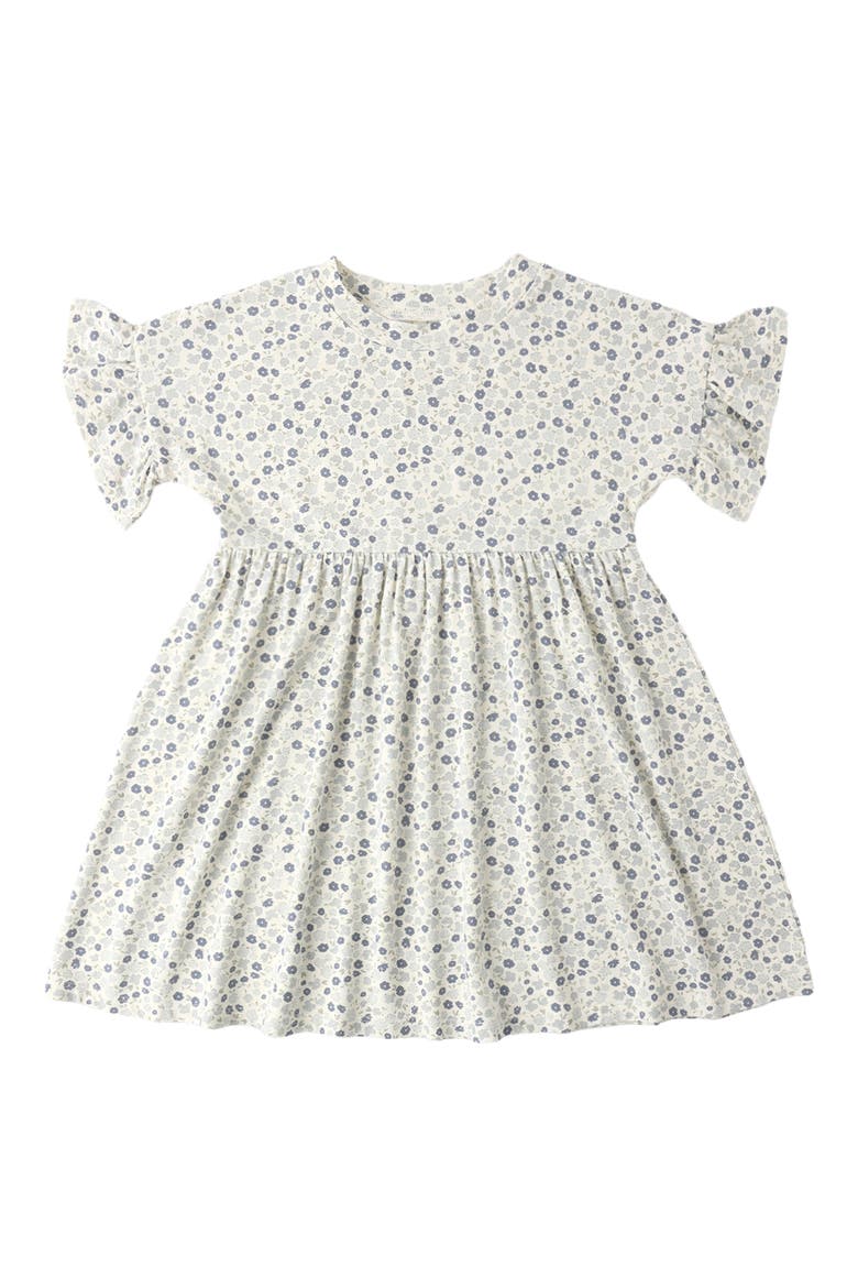 Ditsy Babydoll Dress With Bloomers, Alternate, color, IVORY