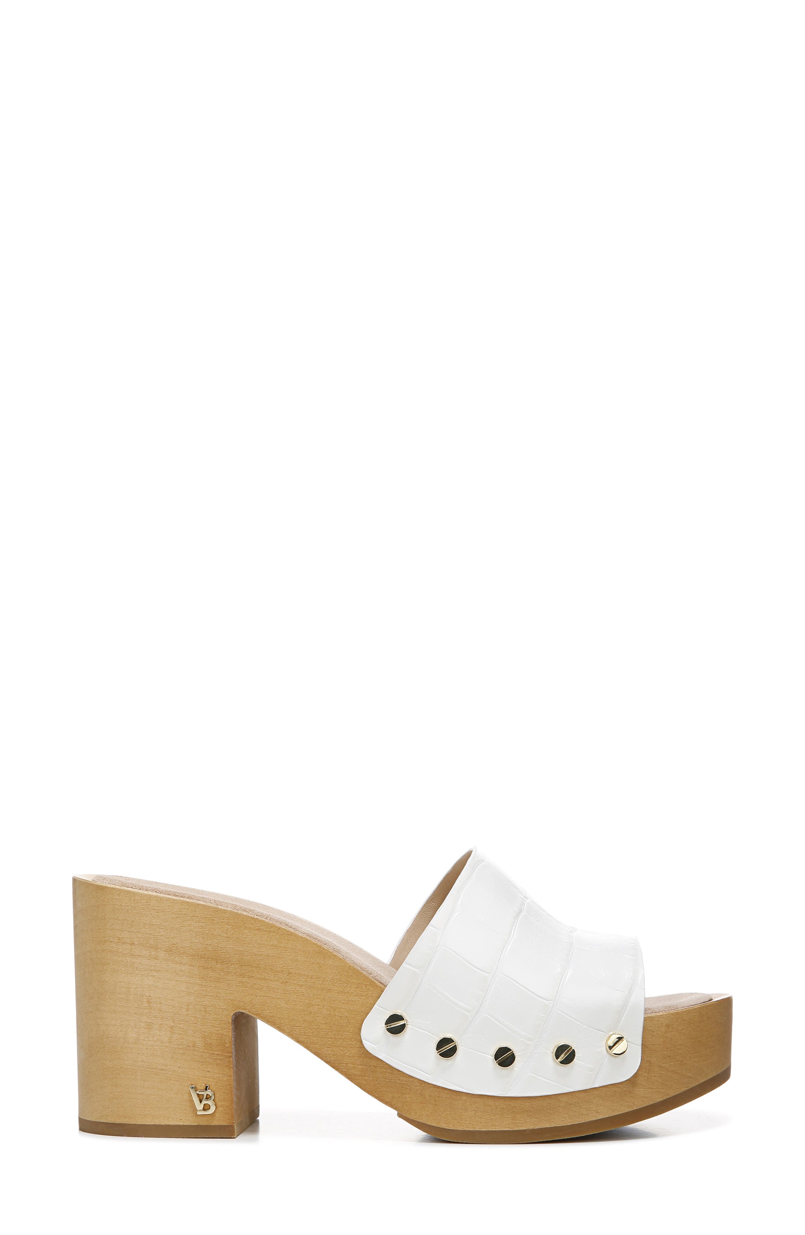 Hannalee Platform Sandal, Alternate, color, WHITE
