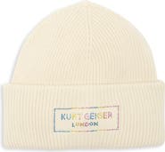Kurt Geiger London Crystal Logo Beanie