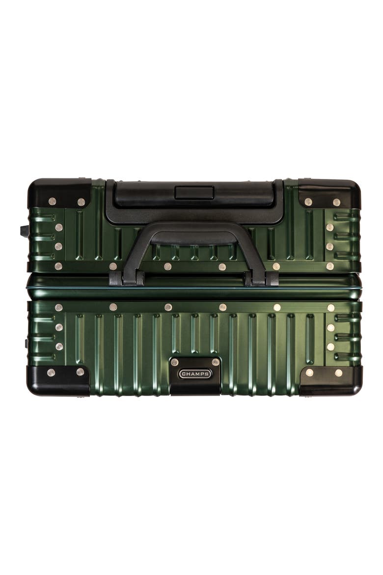 Elite 2-Piece Hardside Spinner Luggage Set, Alternate, color, GREEN