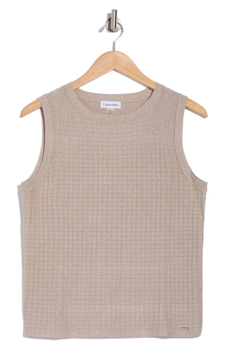 Calvin Klein Crewneck Sweater Vest, Main, color,