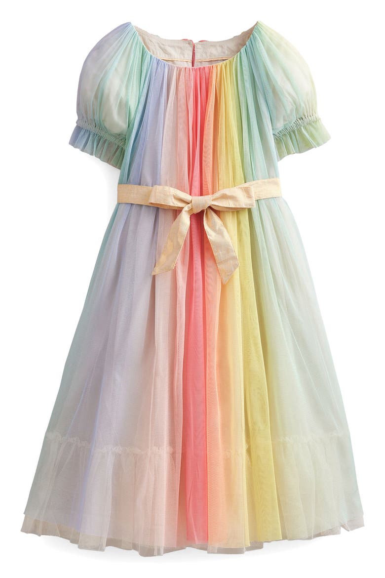 mini boden rainbow tulle dress Mini Boden Rainbow Tulle Dress 2T