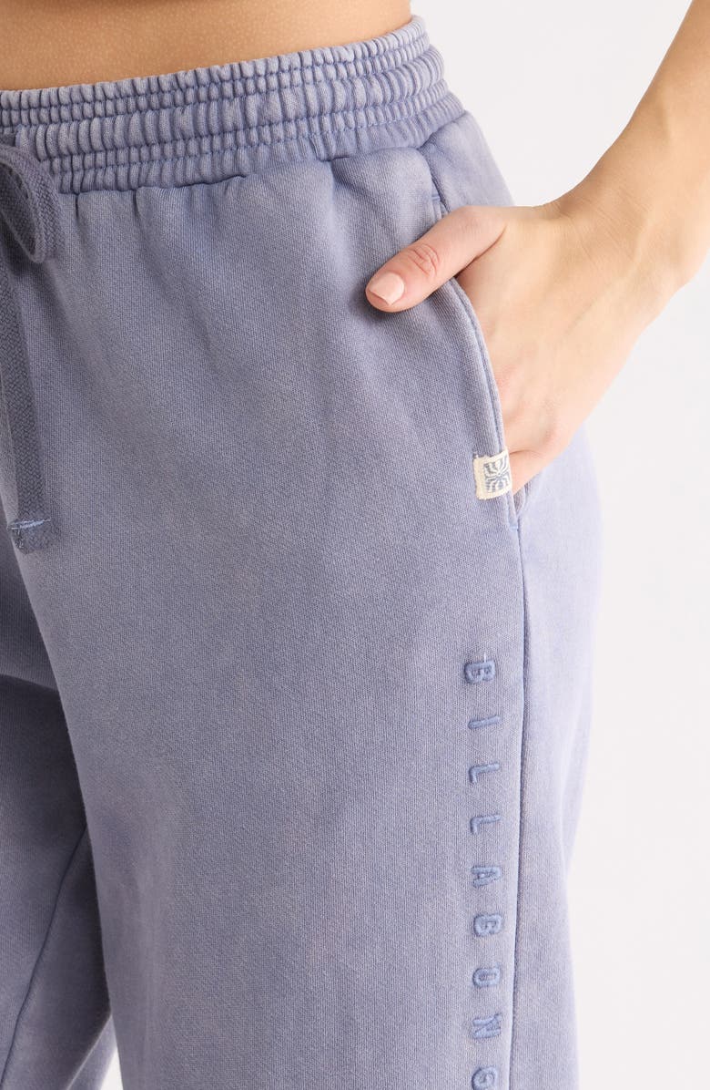 Billabong Saltwashed Stretch Cotton Fleece Joggers, Alternate, color, Stone Blue