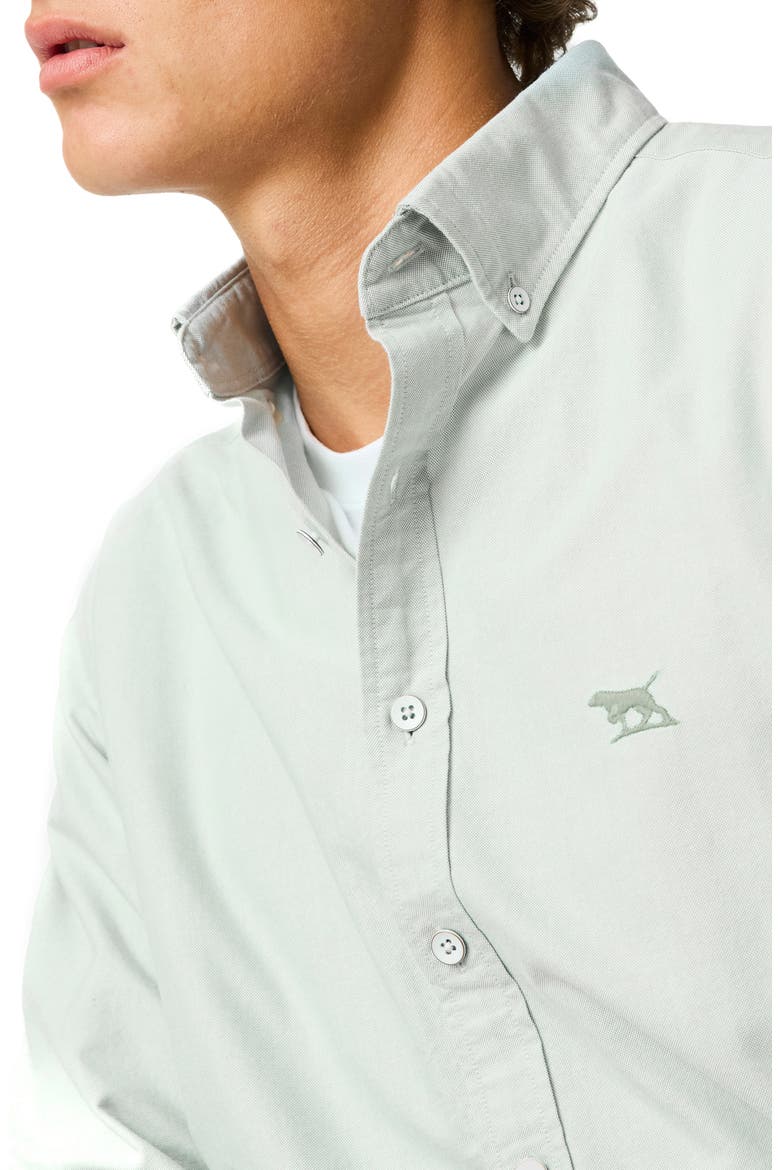 Oxford Sports Fit Shirt, Alternate, color, EUCALYPTUS