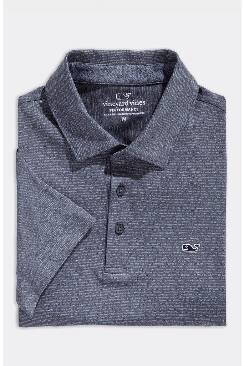 Destin Stripe Sankaty Performance Polo, Alternate, color, EVENING SKY