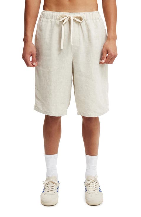Men's Baggy Linen Short