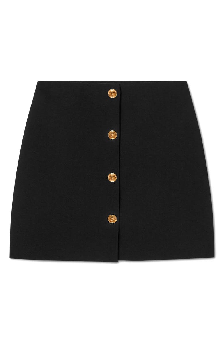 Versace Front Button Skirt, Main, color,