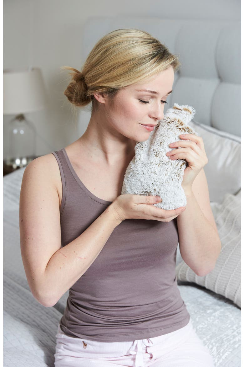 Plush Bottle Warmer, Alternate, color, Light Brown