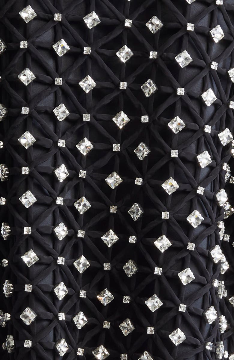 LaQuan Smith Crystal Embellished Jacket, Alternate, color, 