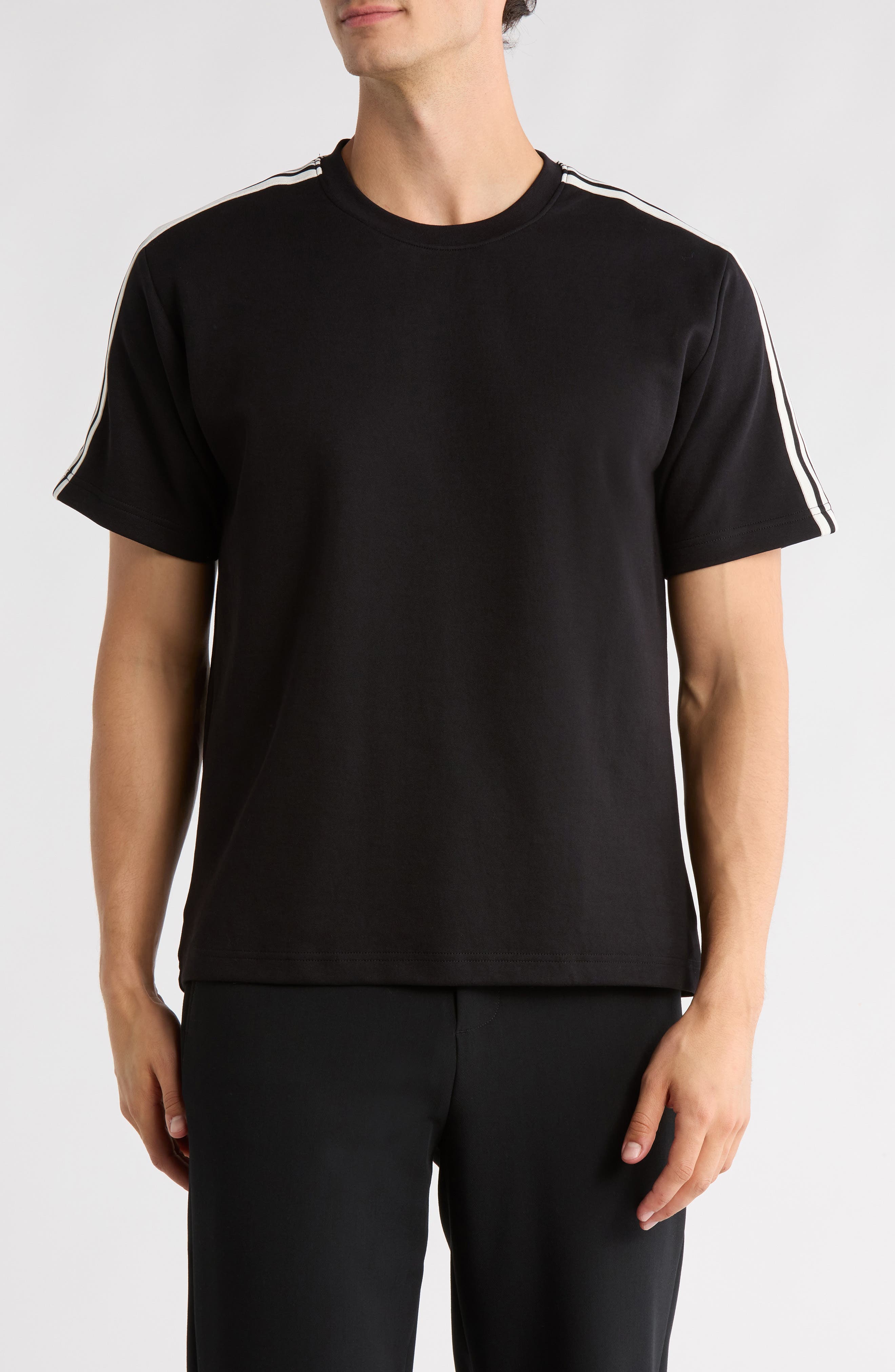 DENIM AND FLOWER Relaxed Fit Cotton Blend T-Shirt