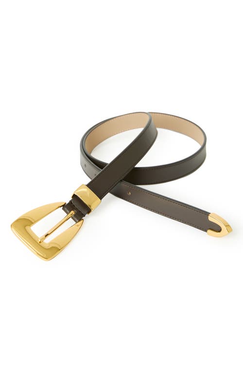 B-low The Belt Briar Leather Belt In Black