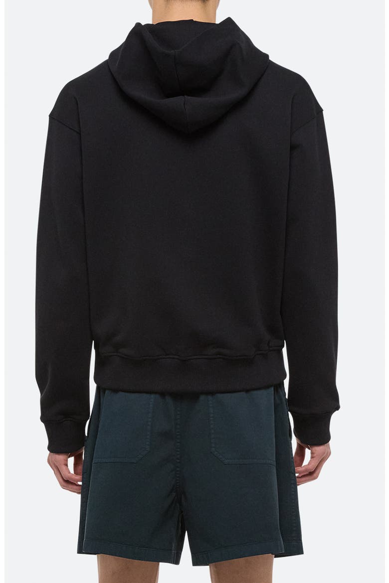 Embossed Studio Logo Hoodie, Alternate, color, BLACK