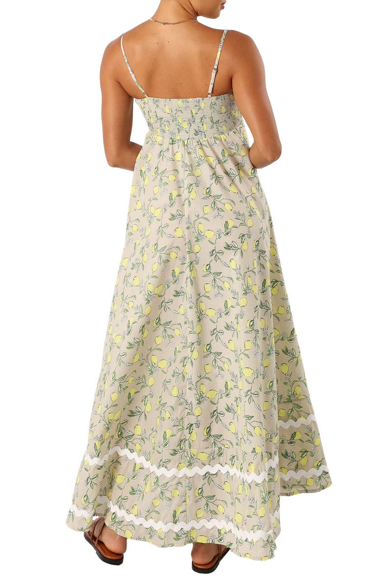 Petal & Pup Citrone Maxi Sundress, Alternate, color, 