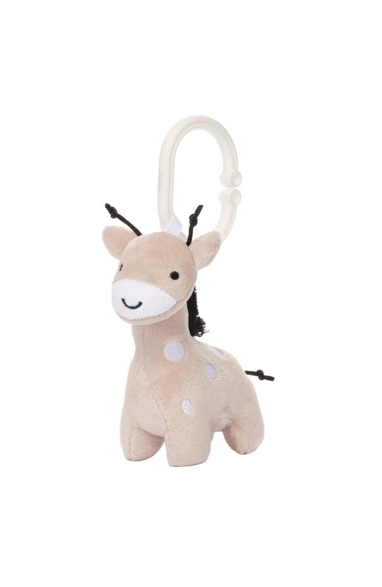 Lambs & Ivy Jungle 3-Piece Developmental Soft Plush Baby/Infant Toy Gift Set, Alternate, color, Cream