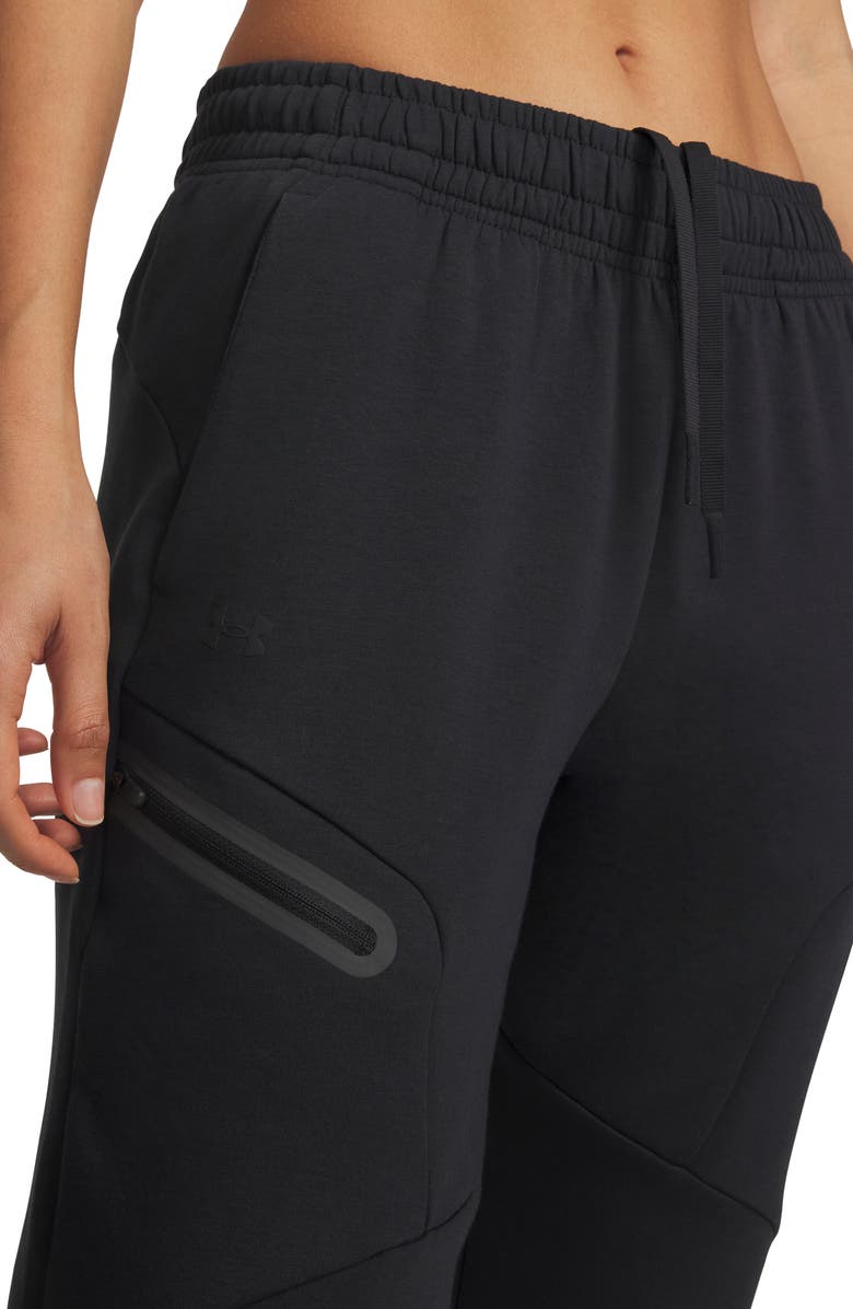 Under Armour Unstoppable Fleece Joggers, Alternate, color, Black / / Black