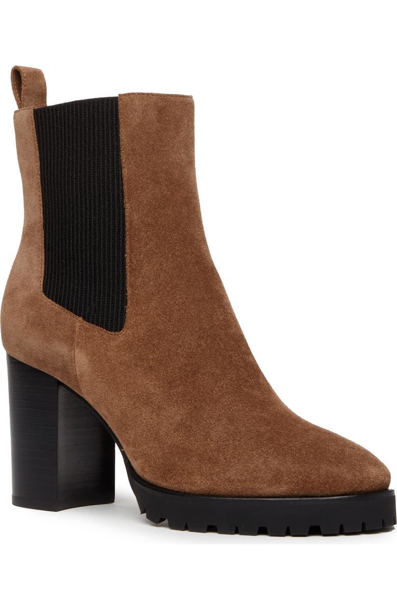 PAIGE Izzy Chelsea Boot, Main, color, Truffle