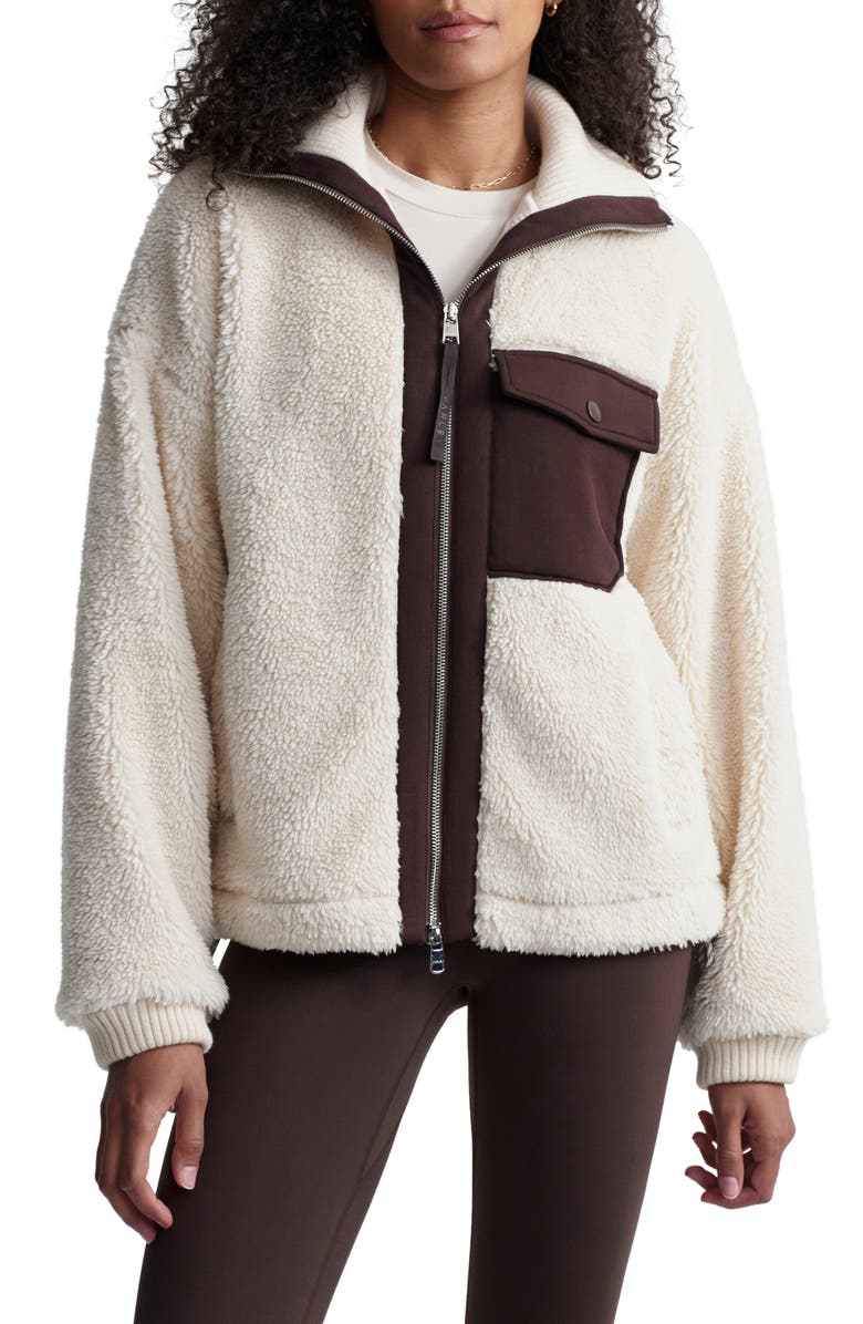 Varley Lowell Faux Shearling Jacket, Main, color,