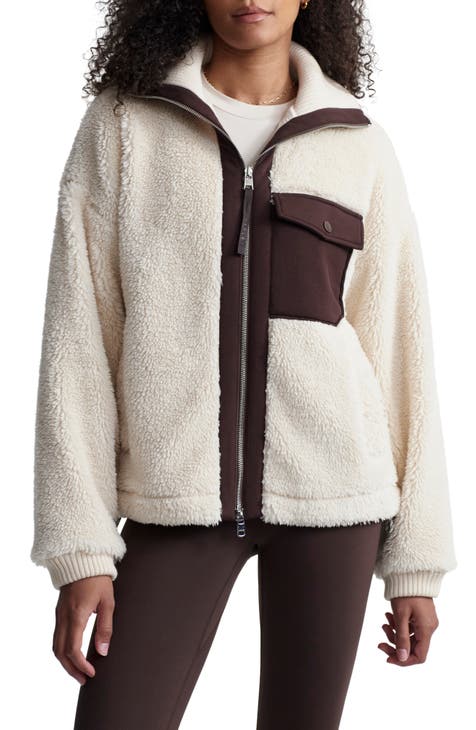 Nordstrom shearling jacket best sale