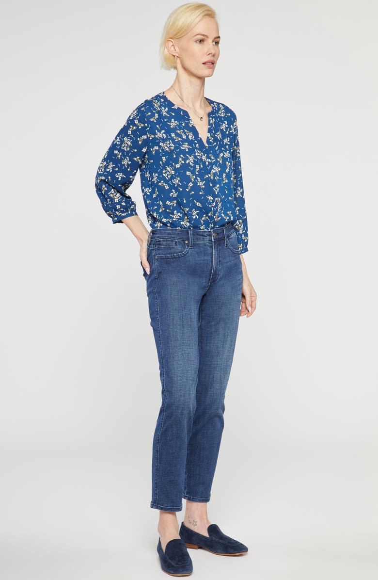 NYDJ Stella High Waist Ankle Tapered Jeans, Alternate, color, Rendezvous