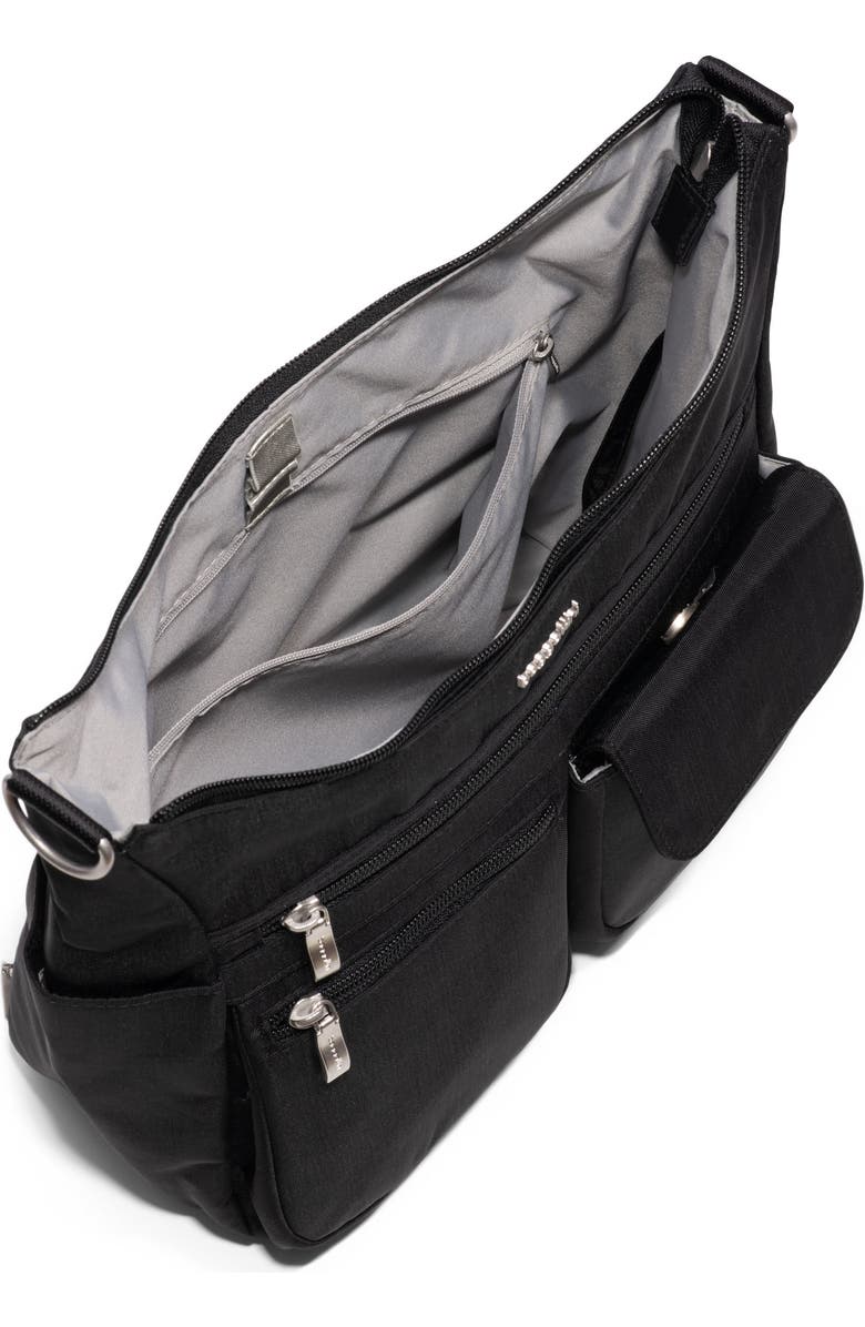 BAGGALLINI Modern Everywhere Bagg EMF Blocking Pocket, Alternate, color, Black