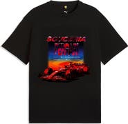 PUMA Scuderia Ferrari Tribes Cotton Graphic T-Shirt