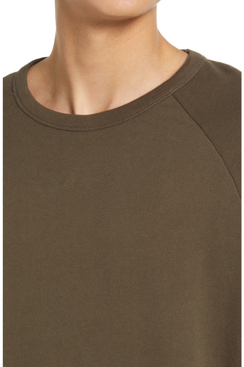 Jake 3444 Crewneck Sweatshirt, Alternate, color, ARMY