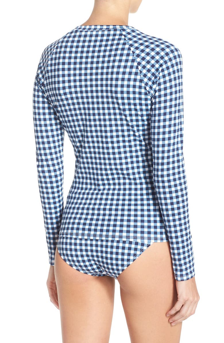 Tommy Bahama Gingham Rashguard, Alternate, color, 