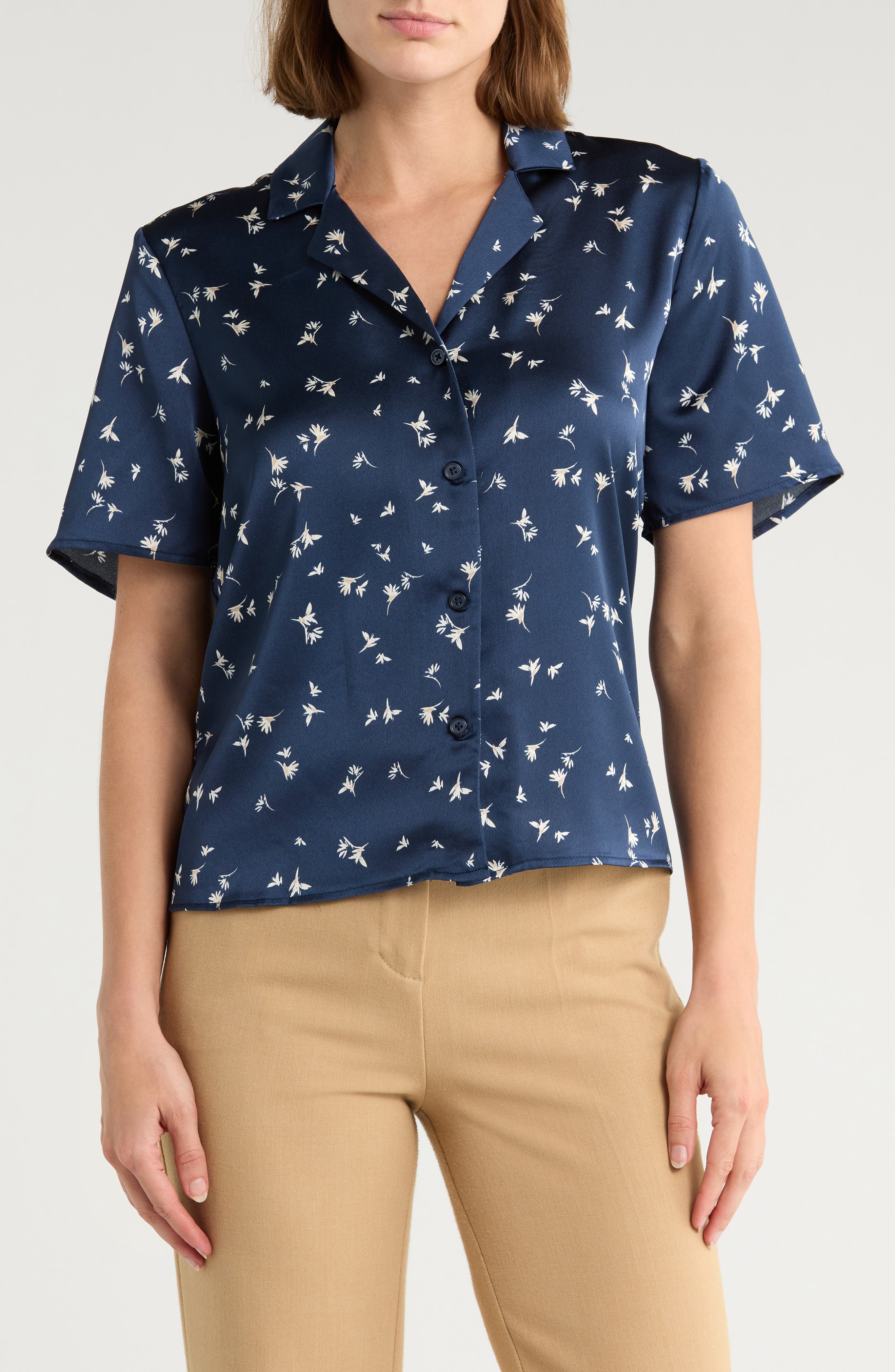 Printed Camp Shirt - image 3