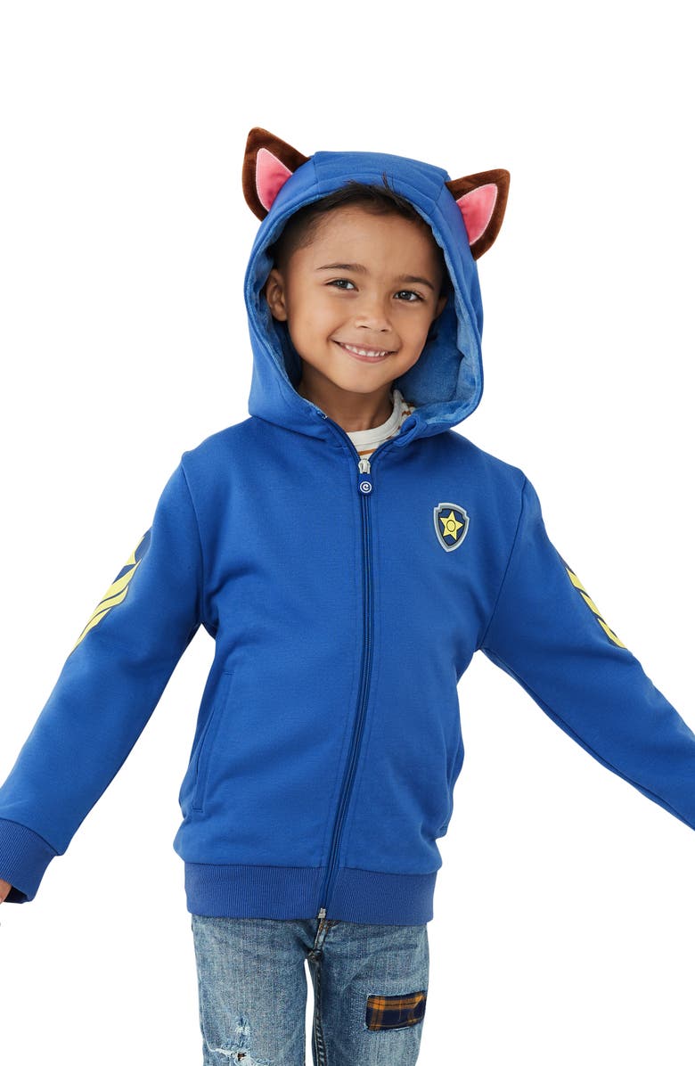 Cubcoats x Nickelodeon<sup>®</sup> PAW Patrol<sup>™</sup> Chase 2-in-1 Stuffed Animal Hoodie, Alternate, color, 